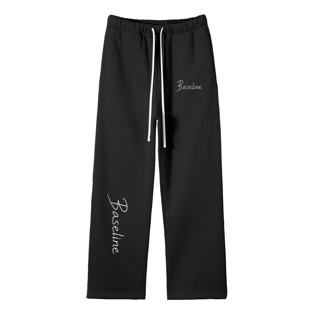 Fleece Straight Leg Pants
