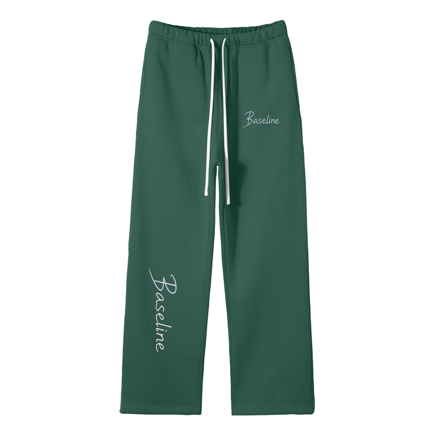 Fleece Straight Leg Pants