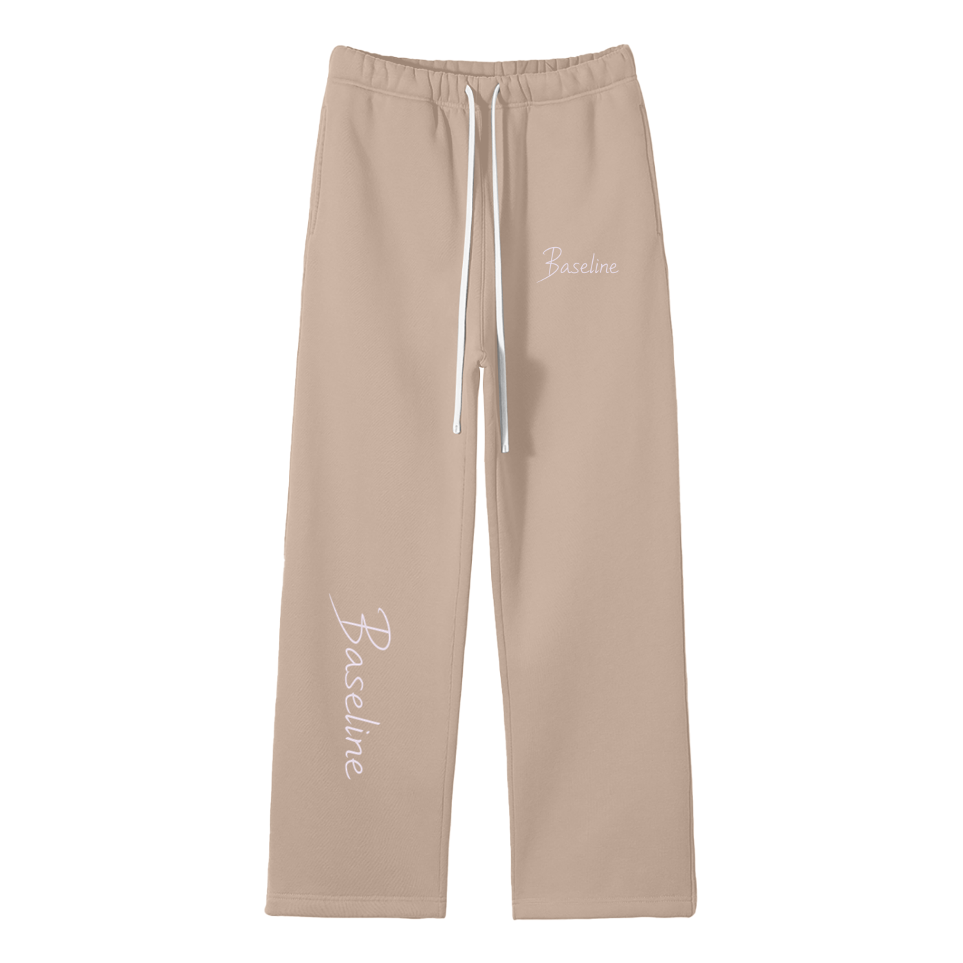 Fleece Straight Leg Pants