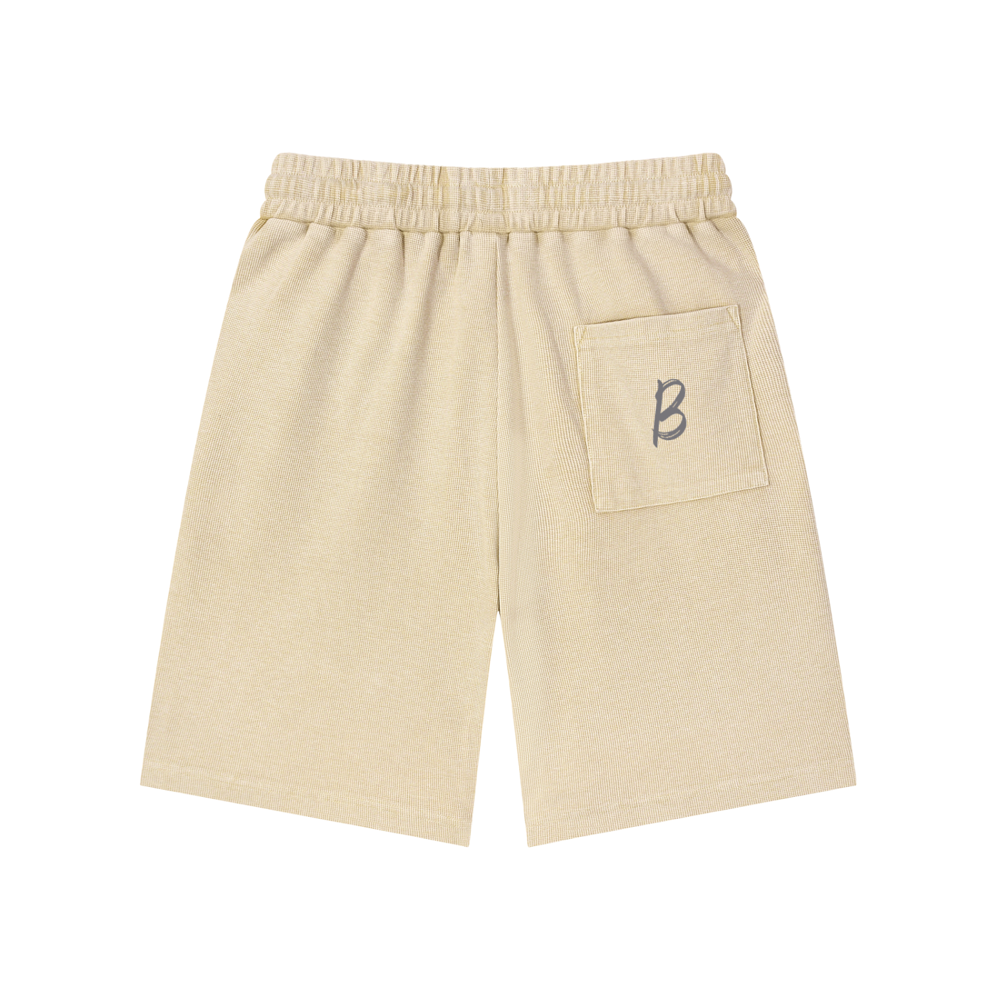 Mineral Wash Waffle Knit Shorts