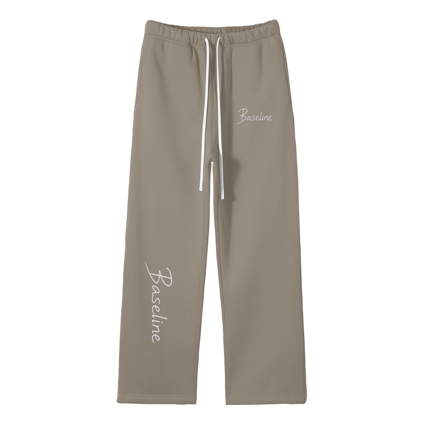 Fleece Straight Leg Pants
